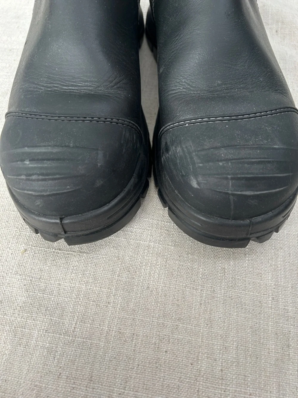 Blundstone #990 Unisex Steel Toe Work Boots Black Chelsea Slip-On - Picture 6 of 15